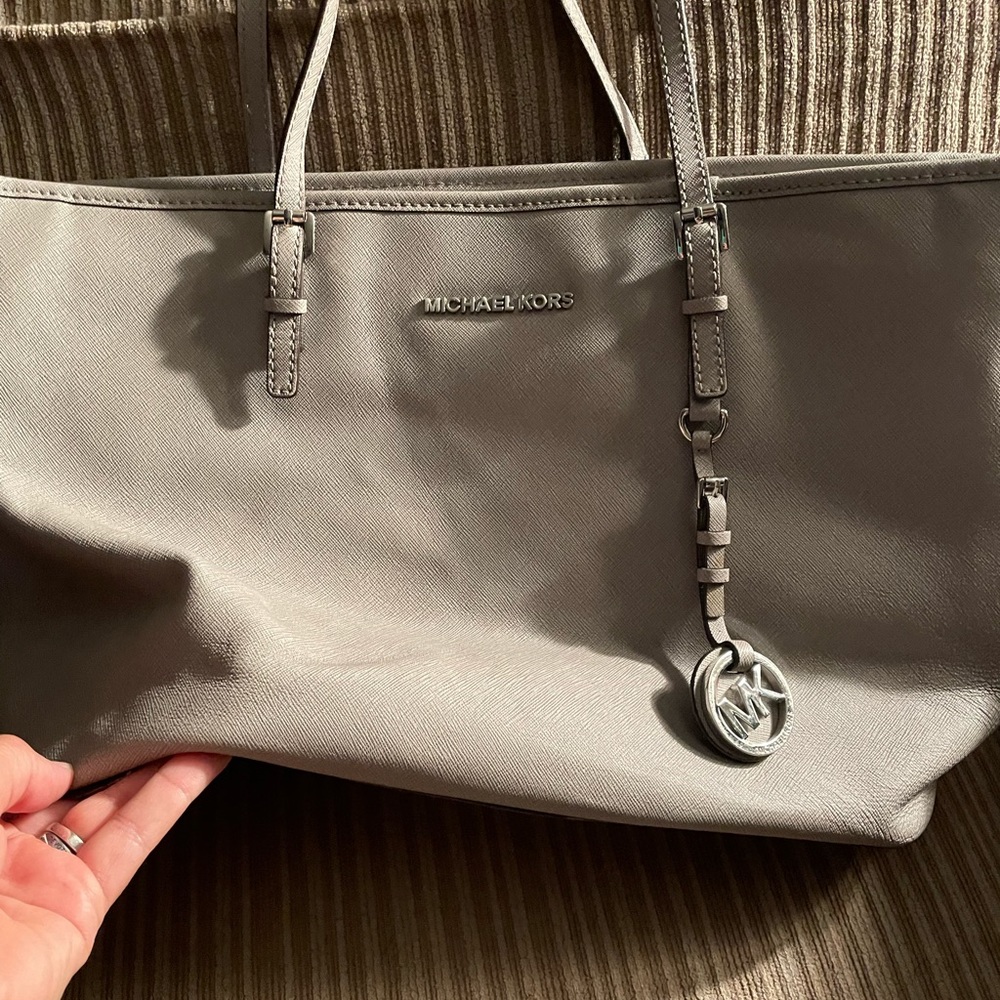 Grey Michael kors bag